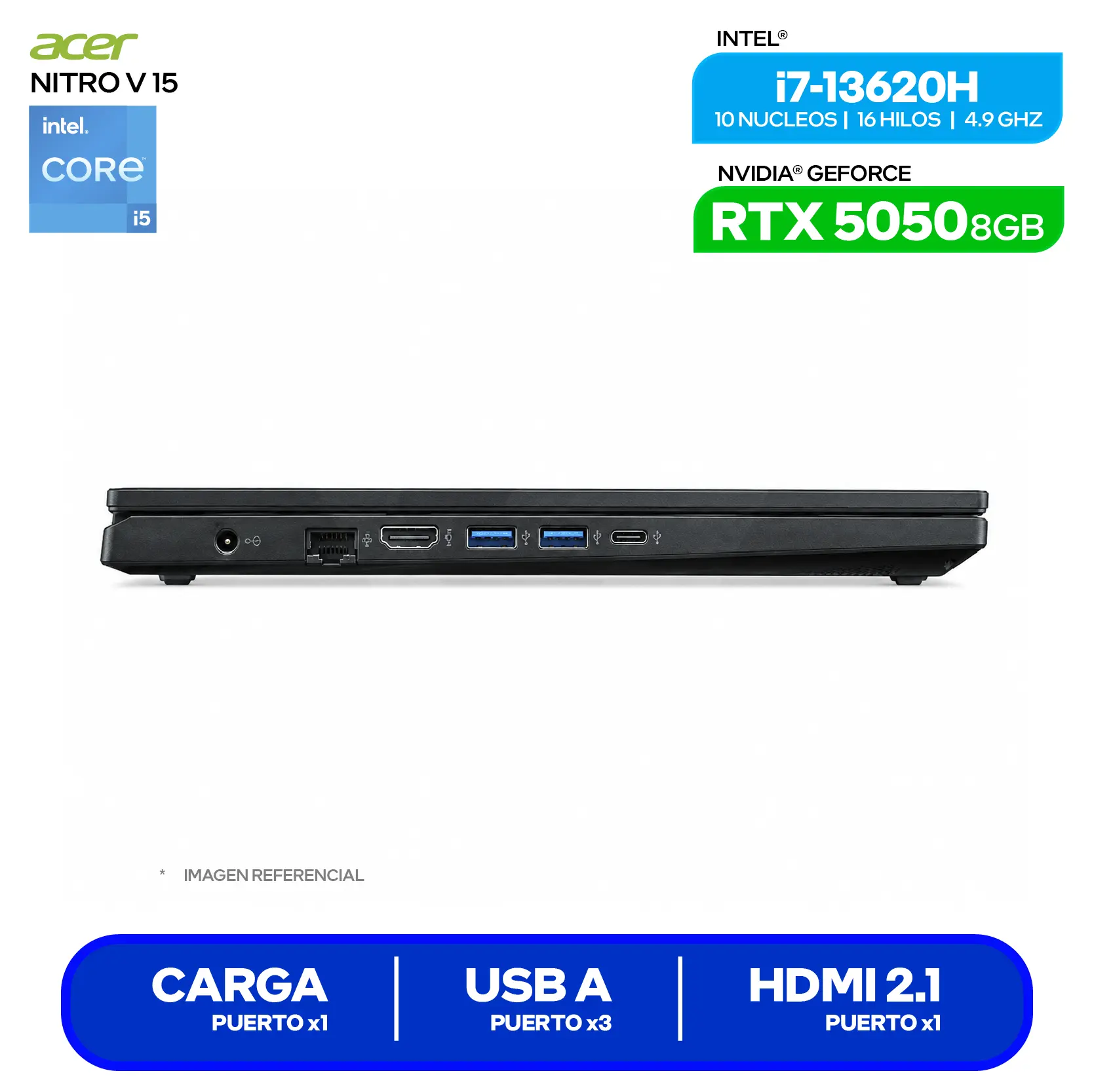 Laptop Asus Rog Strix (90NR0LN1-M000N0) Intel Core Ultra 9-275HX, GeForce RTX 5070 8GB, RAM 16GB, SSD 1TB, 16'' WUXGA, Windows 11 Home